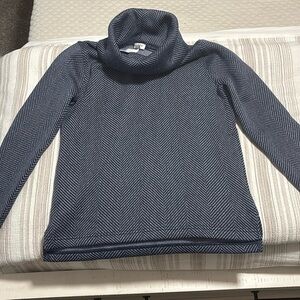 BNWT J Crew Turtleneck fleece sweatshirt; small